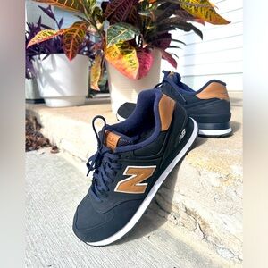 New Balance 574 Lux 'Black Tan' Men 10.5